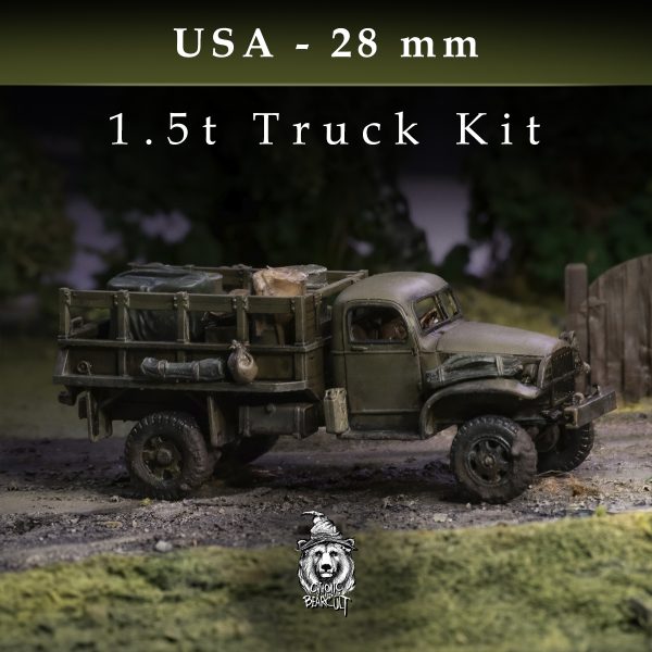 US 1.5t Truck 28mm STL