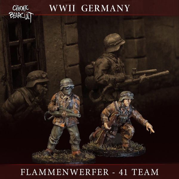 cbc_ger_pioneers_fw41_title German Pioneers with Flammenwerfer - 41 28mm STL