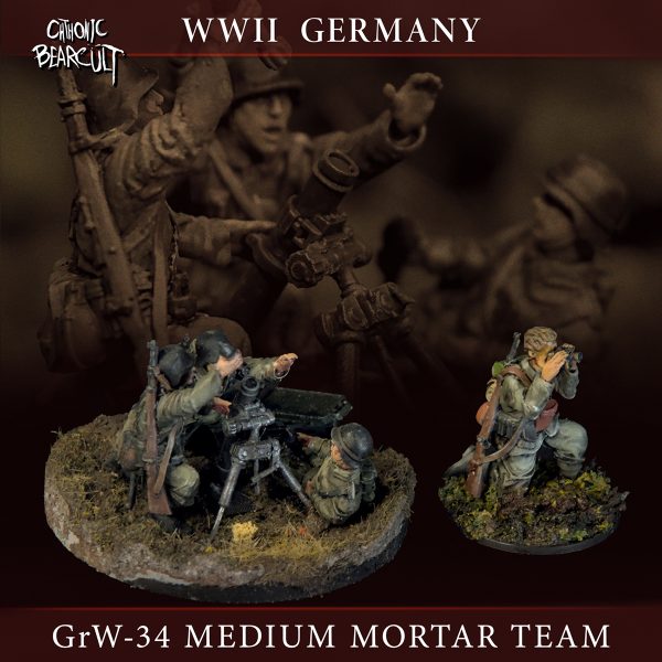 cbc_medMortar_title German medium mortar STL file